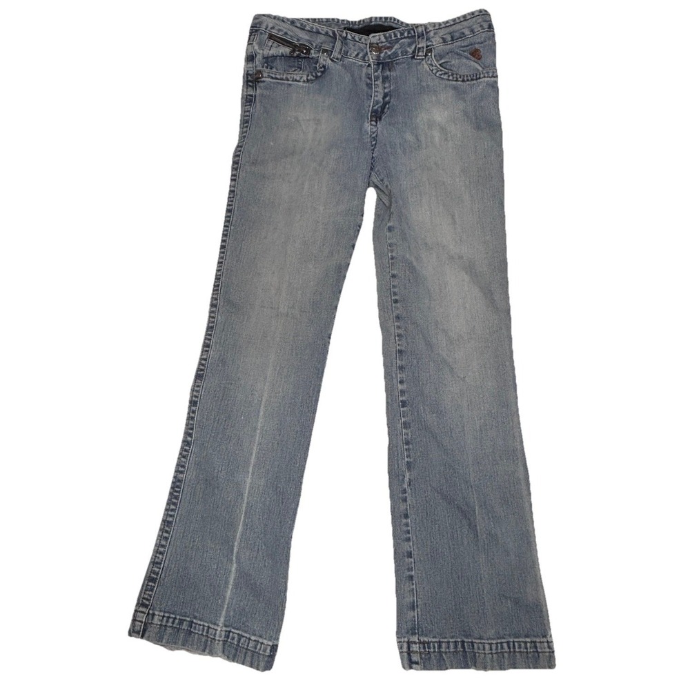 Vintage Y2K Rocawear Authentics Women's Jeans Size 29 Light Wash Bootcut Denim‎